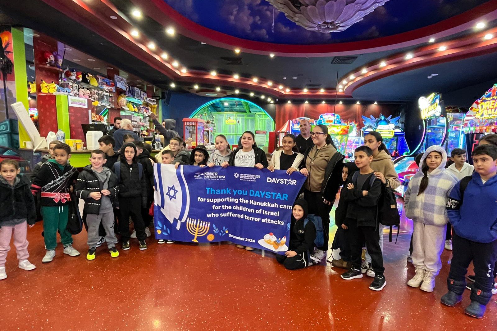 daystar-television-network-israel-projects-Keren-Hayesod-children-hannukkah